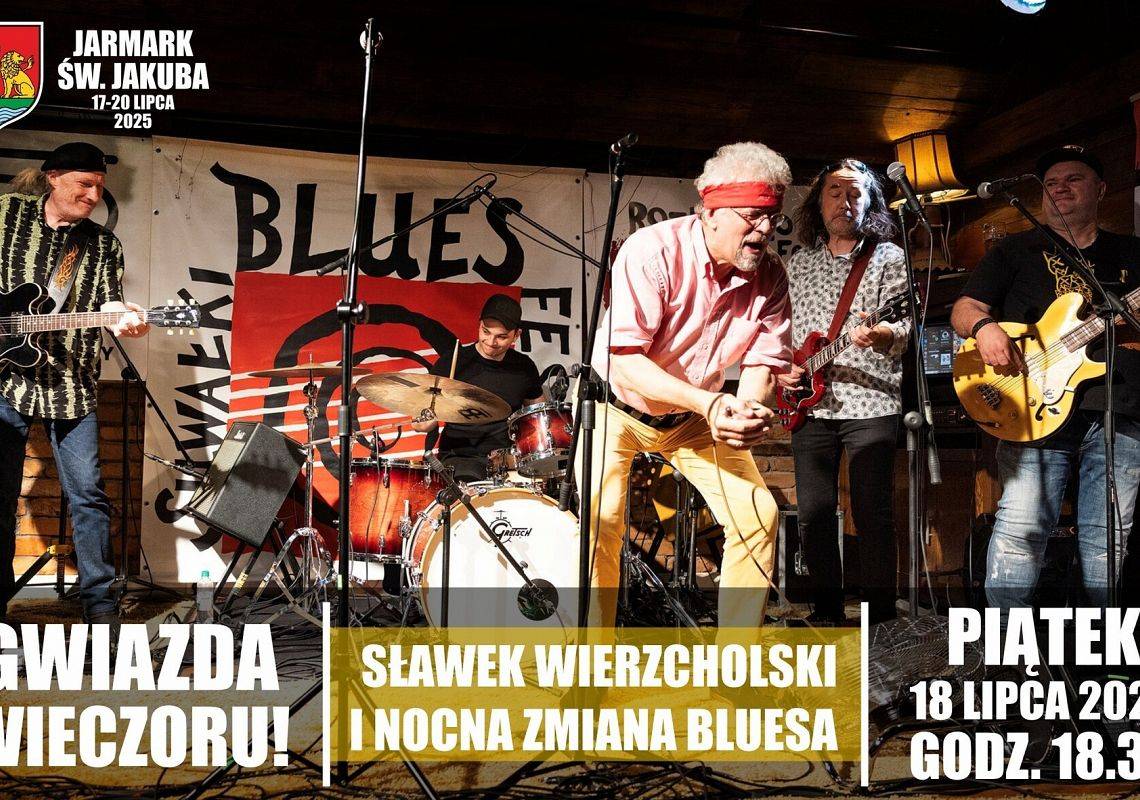 Koncert Sławek Wierzcholski & Nocna Zmiana Bluesa