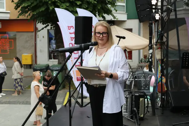 Lębork w detalu - finał pleneru malarskiego Stowarzyszenia TAK na Jarmarku św. Jakuba
