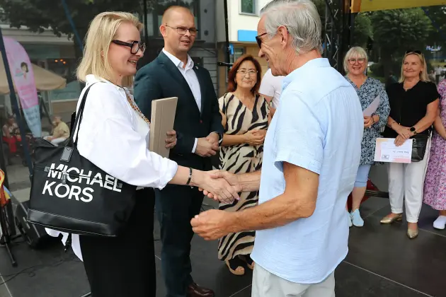 Lębork w detalu - finał pleneru malarskiego Stowarzyszenia TAK na Jarmarku św. Jakuba