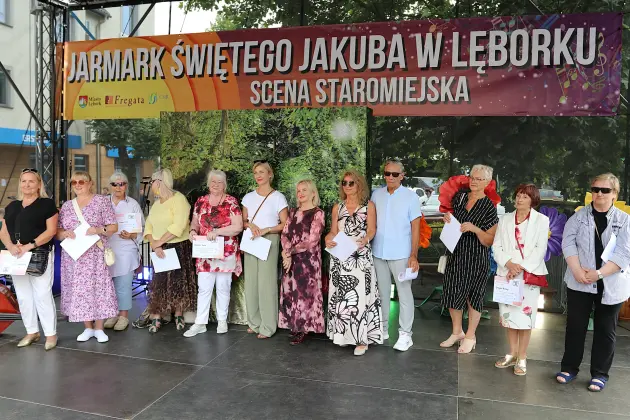 Lębork w detalu - finał pleneru malarskiego Stowarzyszenia TAK na Jarmarku św. Jakuba