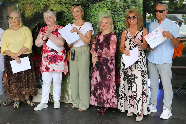 Lębork w detalu - finał pleneru malarskiego Stowarzyszenia TAK na Jarmarku św. Jakuba